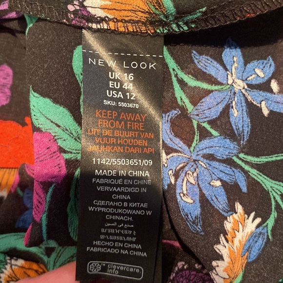 Floral Printed Top - Picture 6 of 8